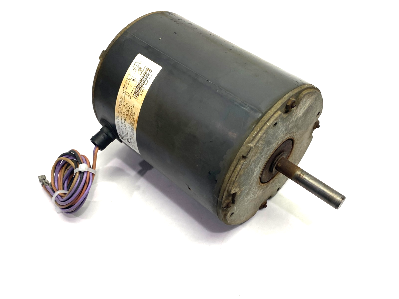 K55HXJKR-9169 | Emerson Fan Motor 1-Phase 1100/900RPM 3/4HP 460/380-415V 2.8A- Used - Maverick Industrial Sales