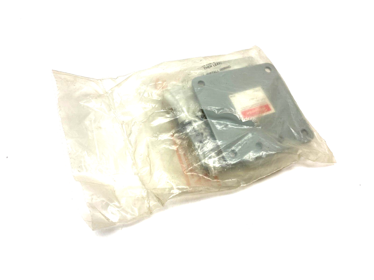 F22LP | Hoffman nVent Lay-In Closure Plate, 2.50 x 2.50", Gray Steel - New Other - Maverick Industrial Sales