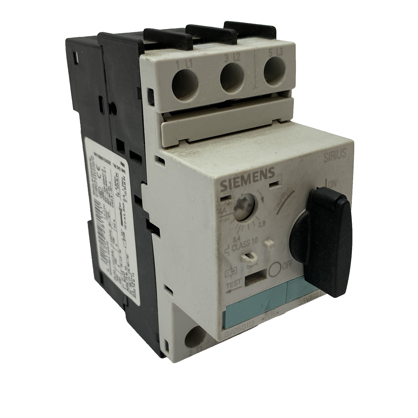Siemens 3RV1021-1EA10 Circuit Breaker 52A - Maverick Industrial Sales