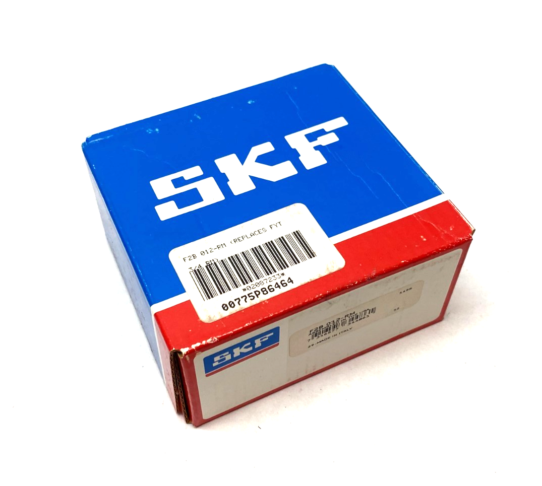 SKF F2B 012-RM Oval Flange Ball Bearing Unit 2-Bolt - Maverick Industrial Sales