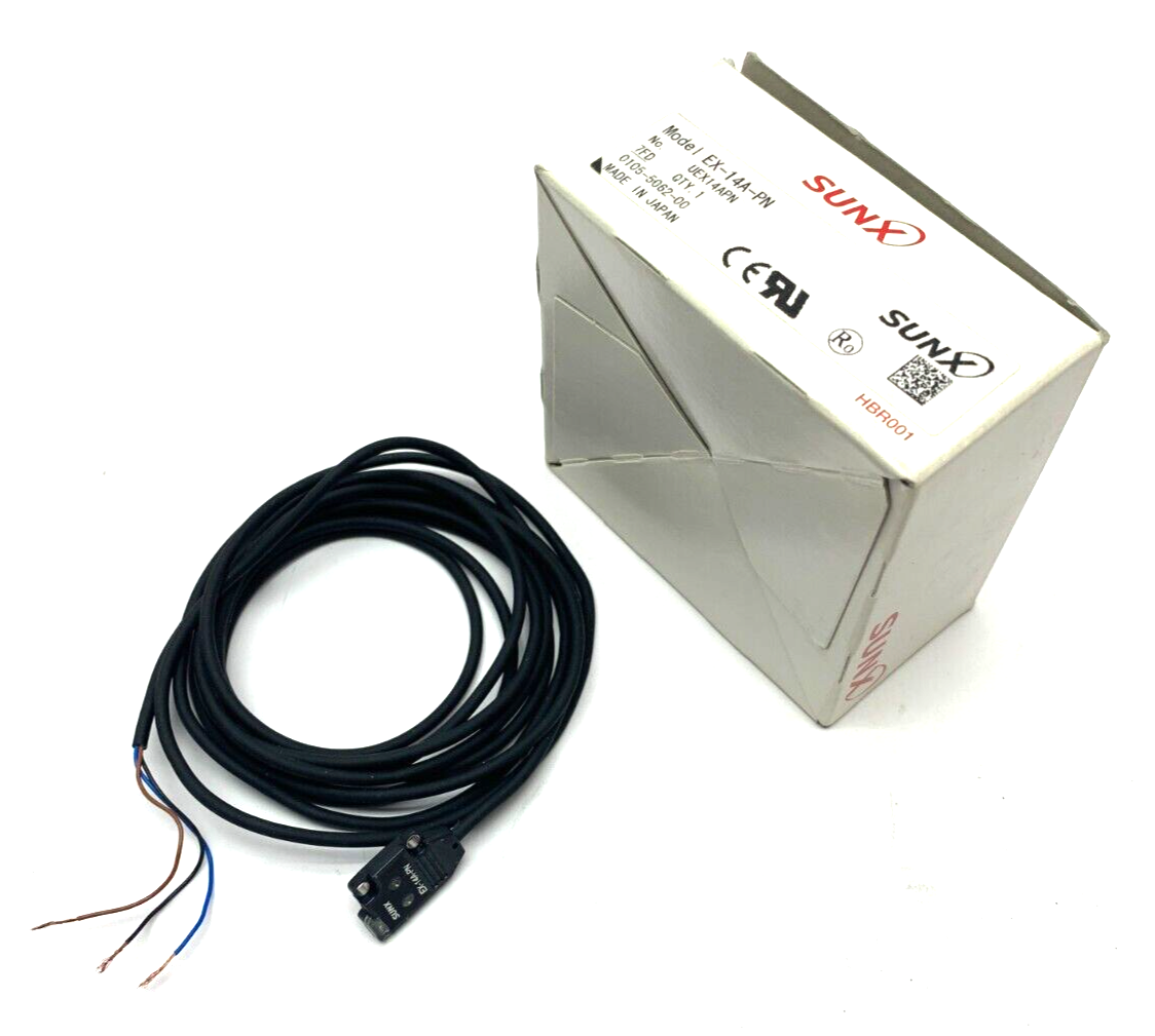 SUNX Panasonic EX-14A-PN Photoelectric Sensor - New – Open box - Maverick Industrial Sales
