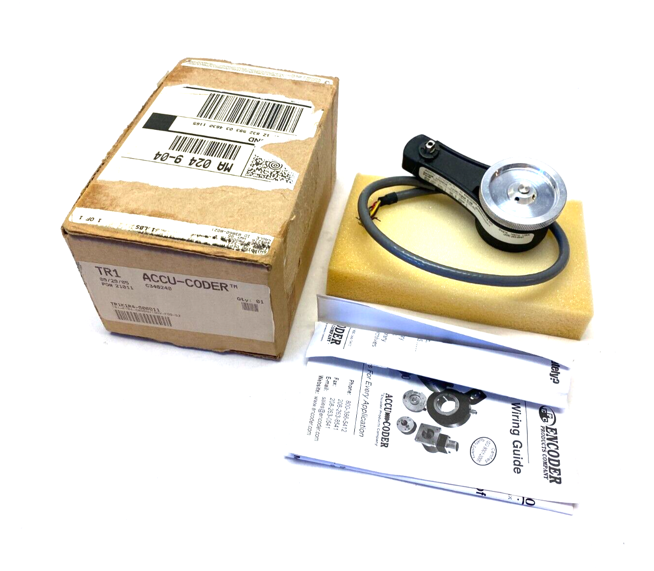 Accu-Coder TR1-K1R4-0800NV1QHV-F00-S2 Tru-Trac Linear Encoder TR1K1R4-000011 - Maverick Industrial Sales