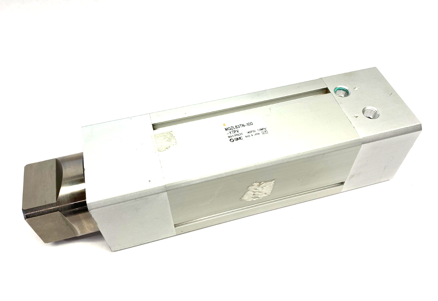 SMC MGZL63TN-100-Y7PV Non-Rotating Double Power Cylinder 63mm Bore 100mm Stroke - Maverick Industrial Sales
