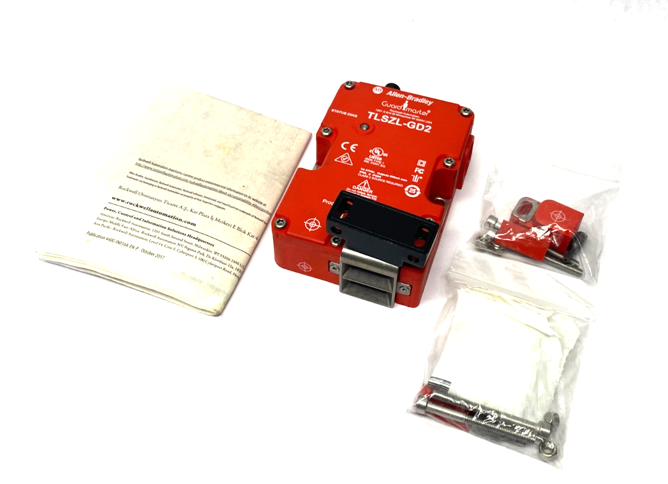 Allen Bradley 440G-TZS21UPLH Ser E Guardmaster Safety Interlock Switch TLSZL-GD2 - Used - Maverick Industrial Sales