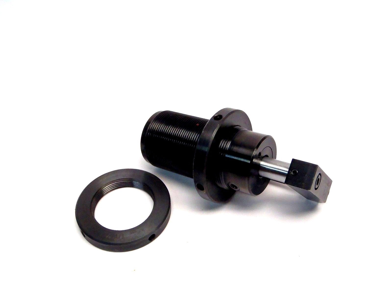 Carr Lane Roemheld CLR-1874-404-ASC Black Threaded Air Powered Swing Clamp - Used - Maverick Industrial Sales