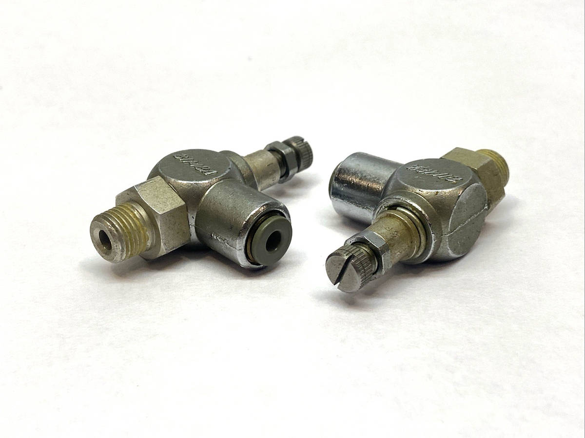 FQP21K | Bimba Quik-Flo Flow Control Valve 1/8" NPT LOT OF 2 - New – Open box - Maverick Industrial Sales