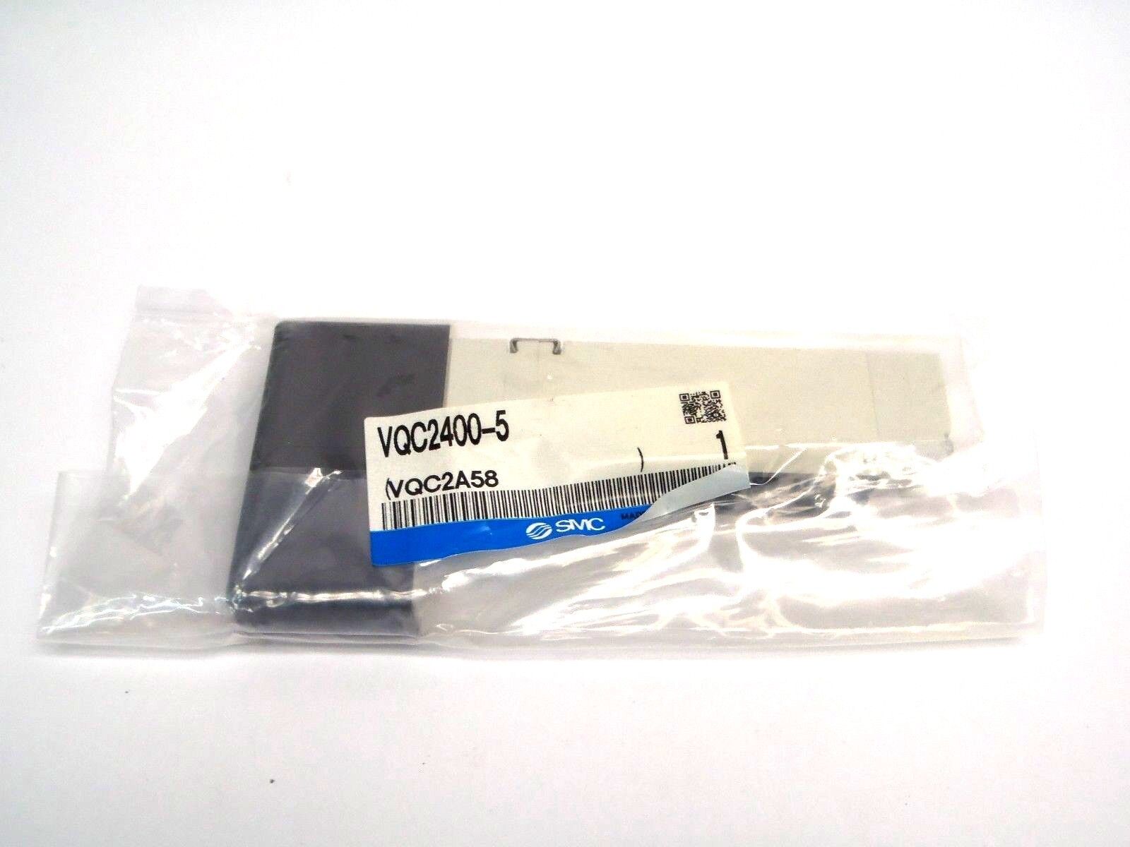 SMC VQC2400-5 VQC2A58 3-Position Closed Center Solenoid Valve 24VDC 0.1-0.7MPa - Maverick Industrial Sales