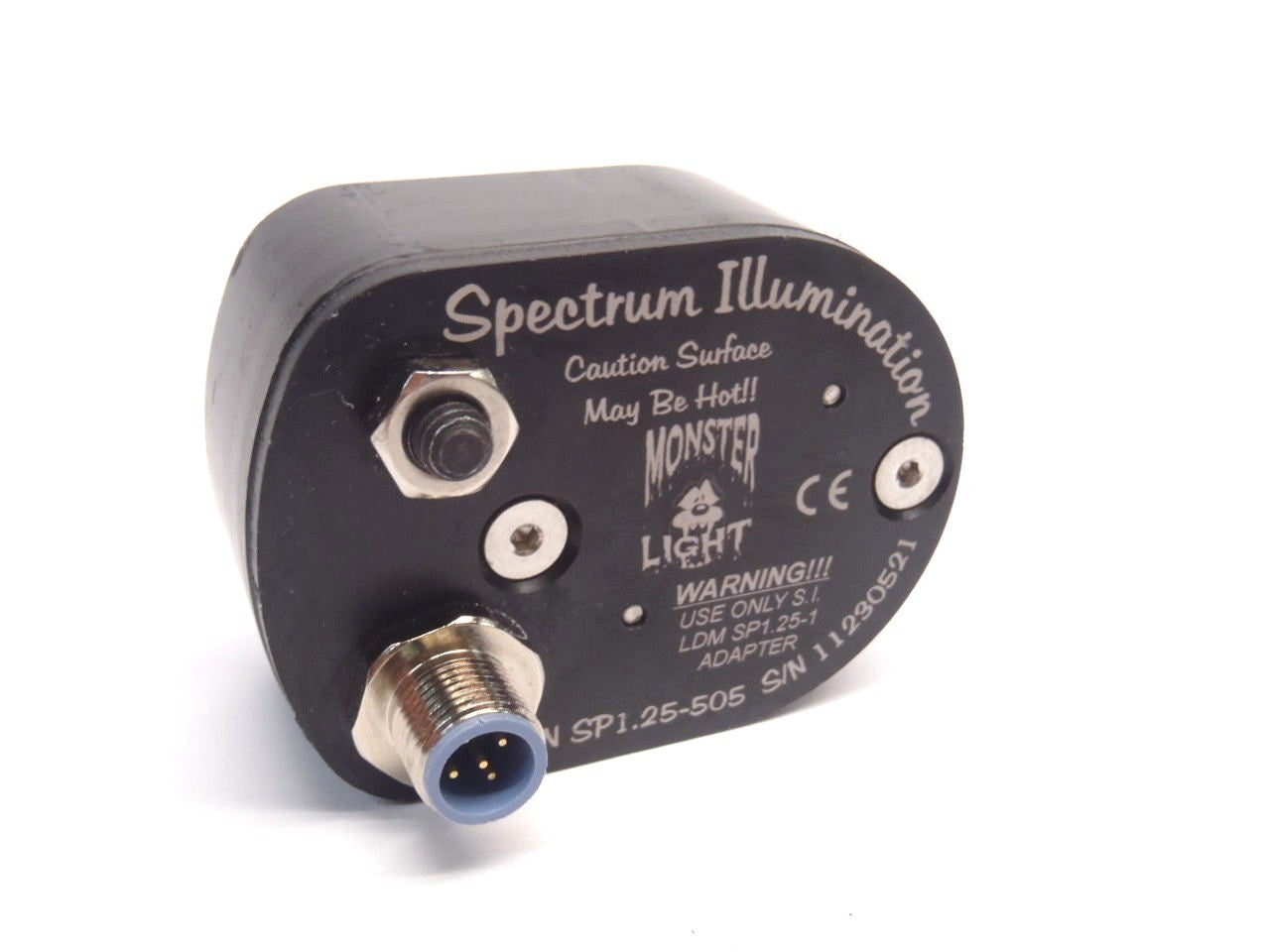 Spectrum Illumination SP1.25-505 Cyan LED Spot Light, Monster Light Series - Maverick Industrial Sales
