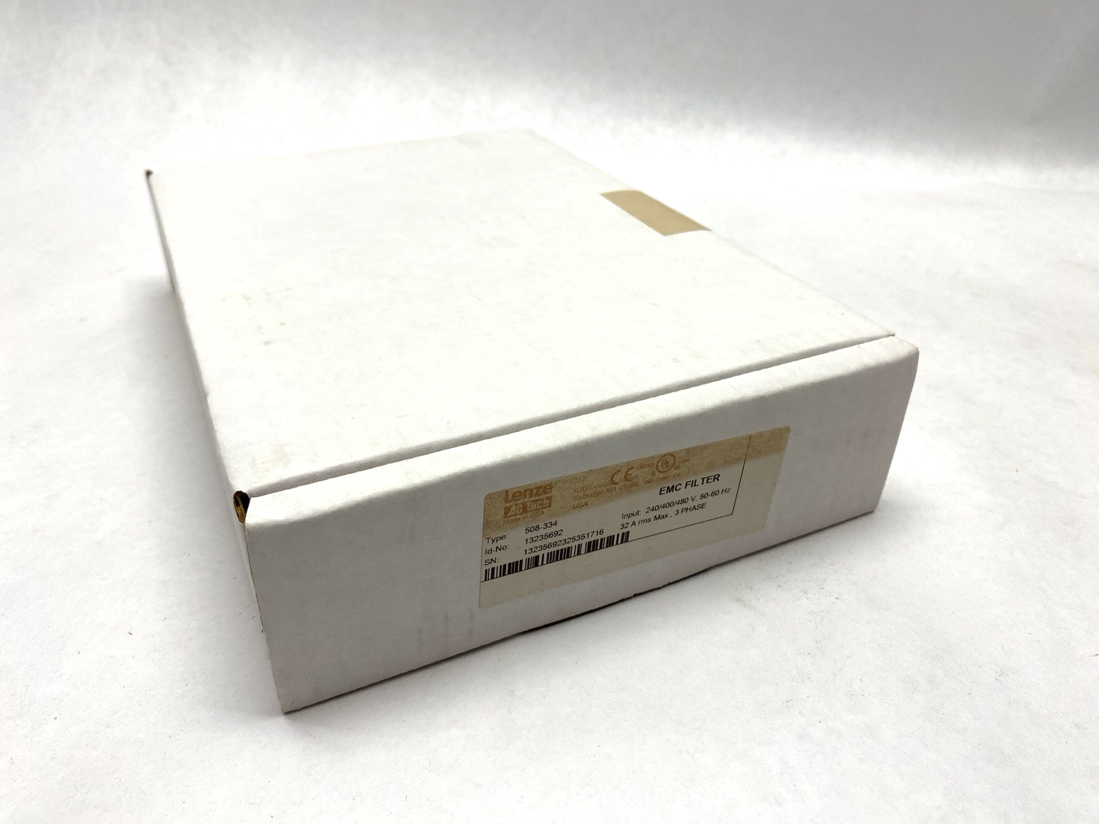 Lenze 508-334 EMC Filter 13235692 240/400/480 V 50-60 Hz 32 A 3PH - New - Maverick Industrial Sales