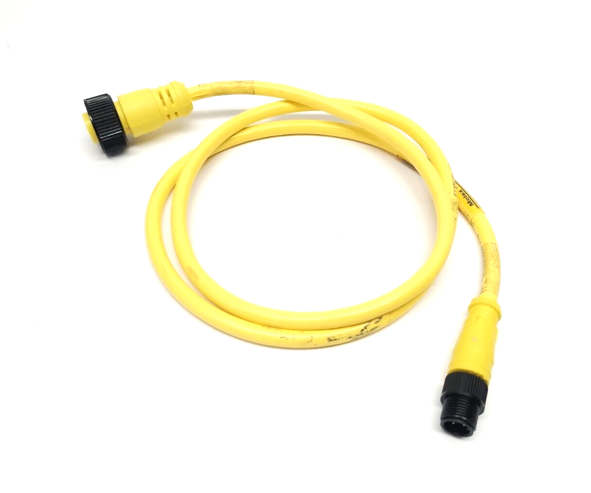 130010-0132, 82540-M010 | Molex Brad Connectivity 82540-M010 Cordset 7/8" 4-Pin Female, M12 4-Pin Male 1m - Used - Maverick Industrial Sales