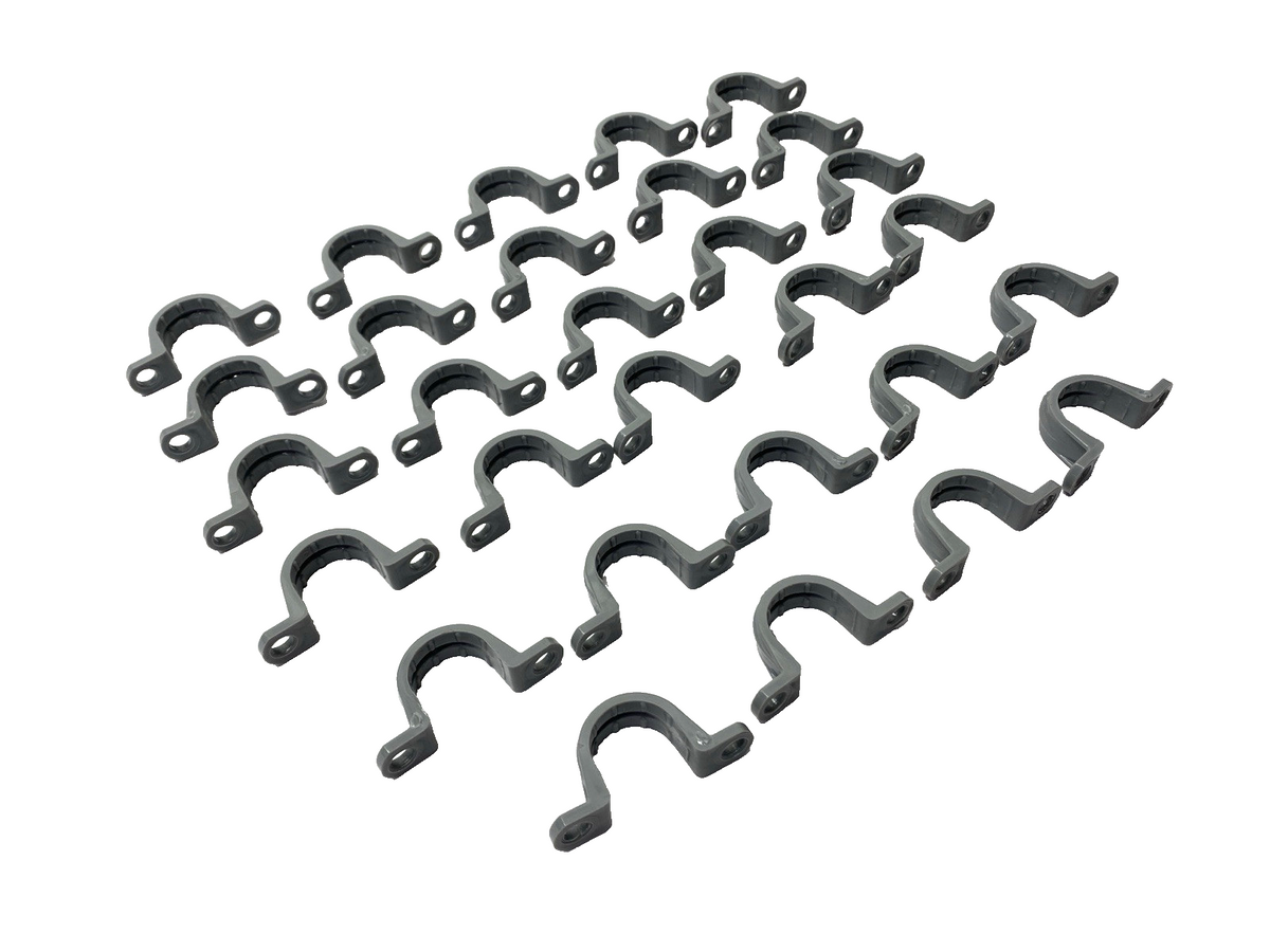 E977DC | Carlon PVC Conduit Clamp 1/2" LOT OF 29 - New Other - Maverick Industrial Sales