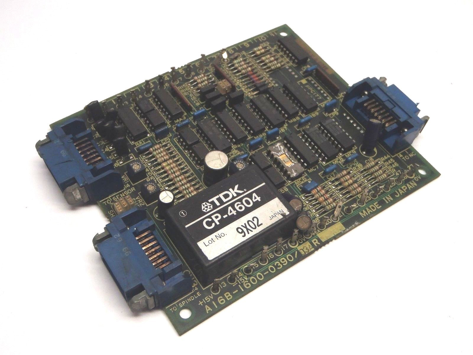 Fanuc A16B-1600-0390/03A Circuit Board - For parts or not working - Maverick Industrial Sales