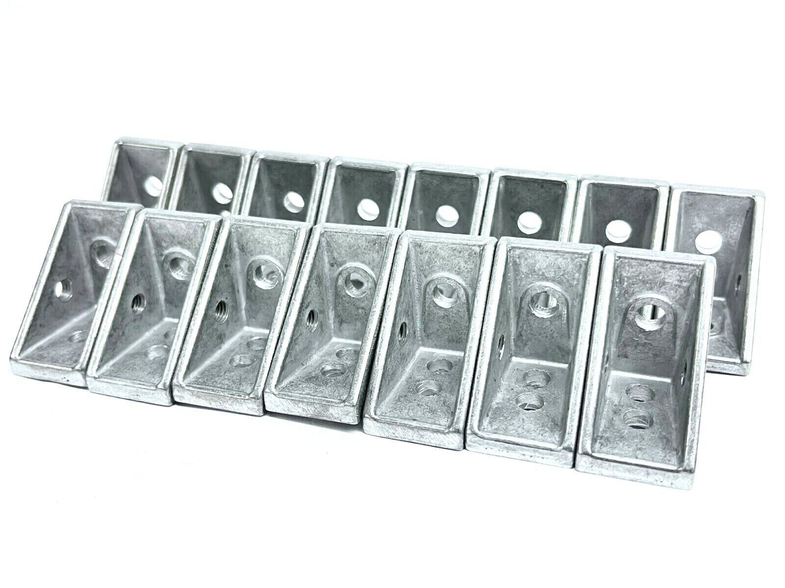 Misumi HBLFSN5-C Reversal Tabbed Brackets LOT OF 15 - New – Open box - Maverick Industrial Sales