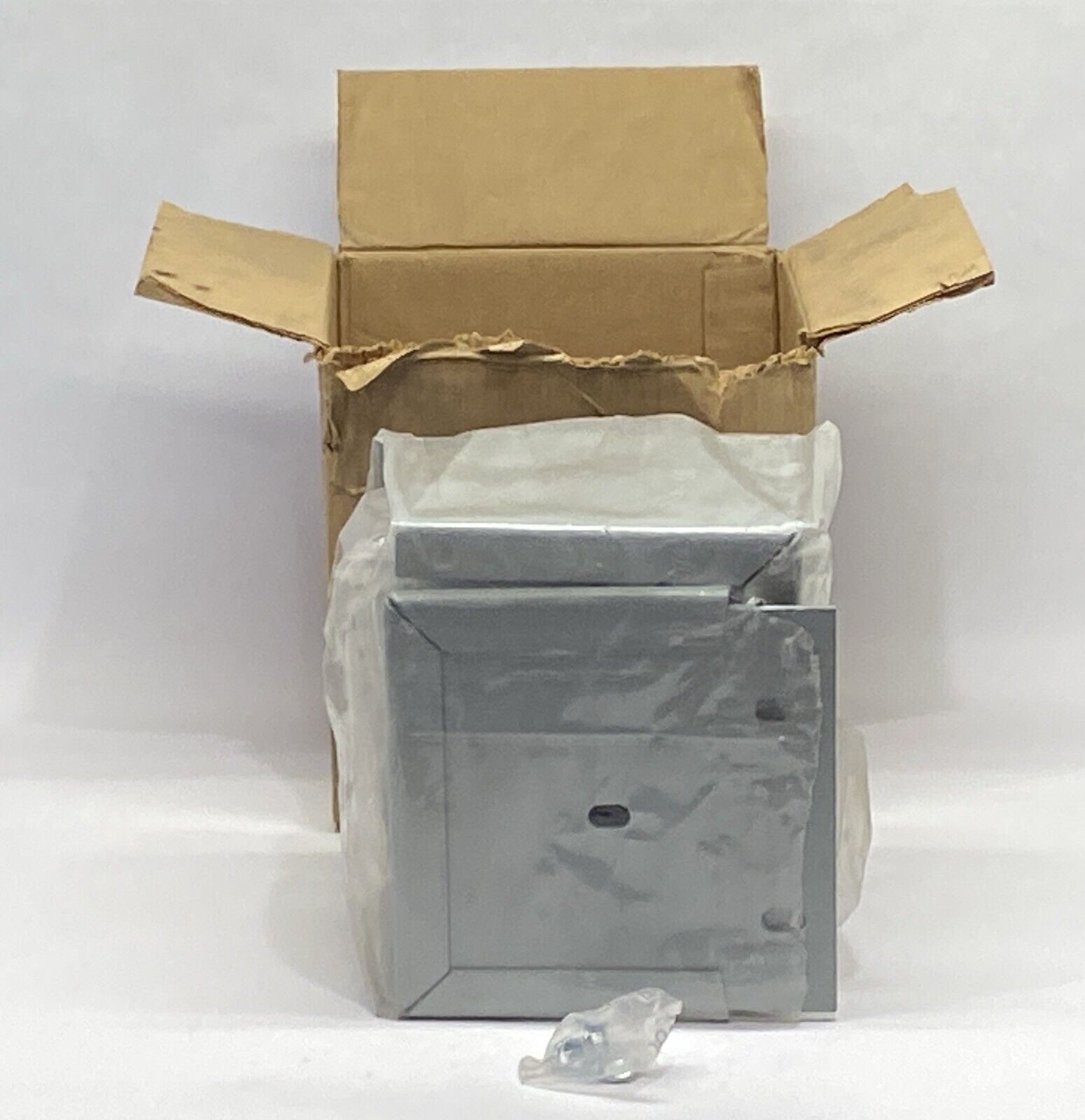 Hoffman AFK0608 Floor Stand Kit 6.00 x 8.06" Gray ANSI 61 Mild Steel - New – Open box - Maverick Industrial Sales