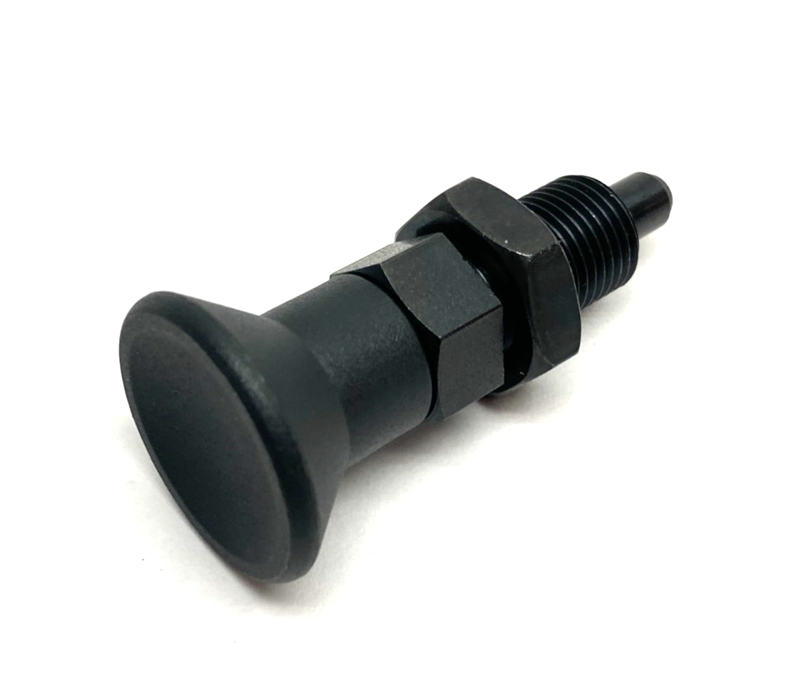 03089-22308 | Norelem Kipp Indexing Plunger M16x1,5 Form B Black D=8- New - Maverick Industrial Sales