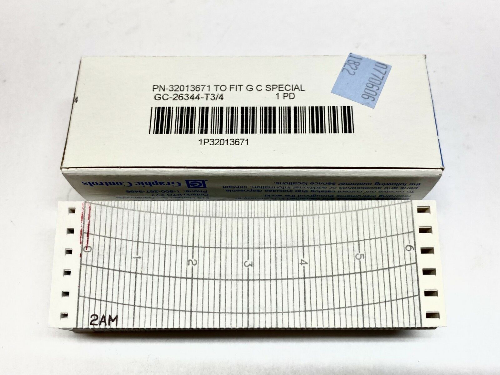 32013671 | Graphic Controls Strip Chart Paper 26344-T3/4 - New - Maverick Industrial Sales