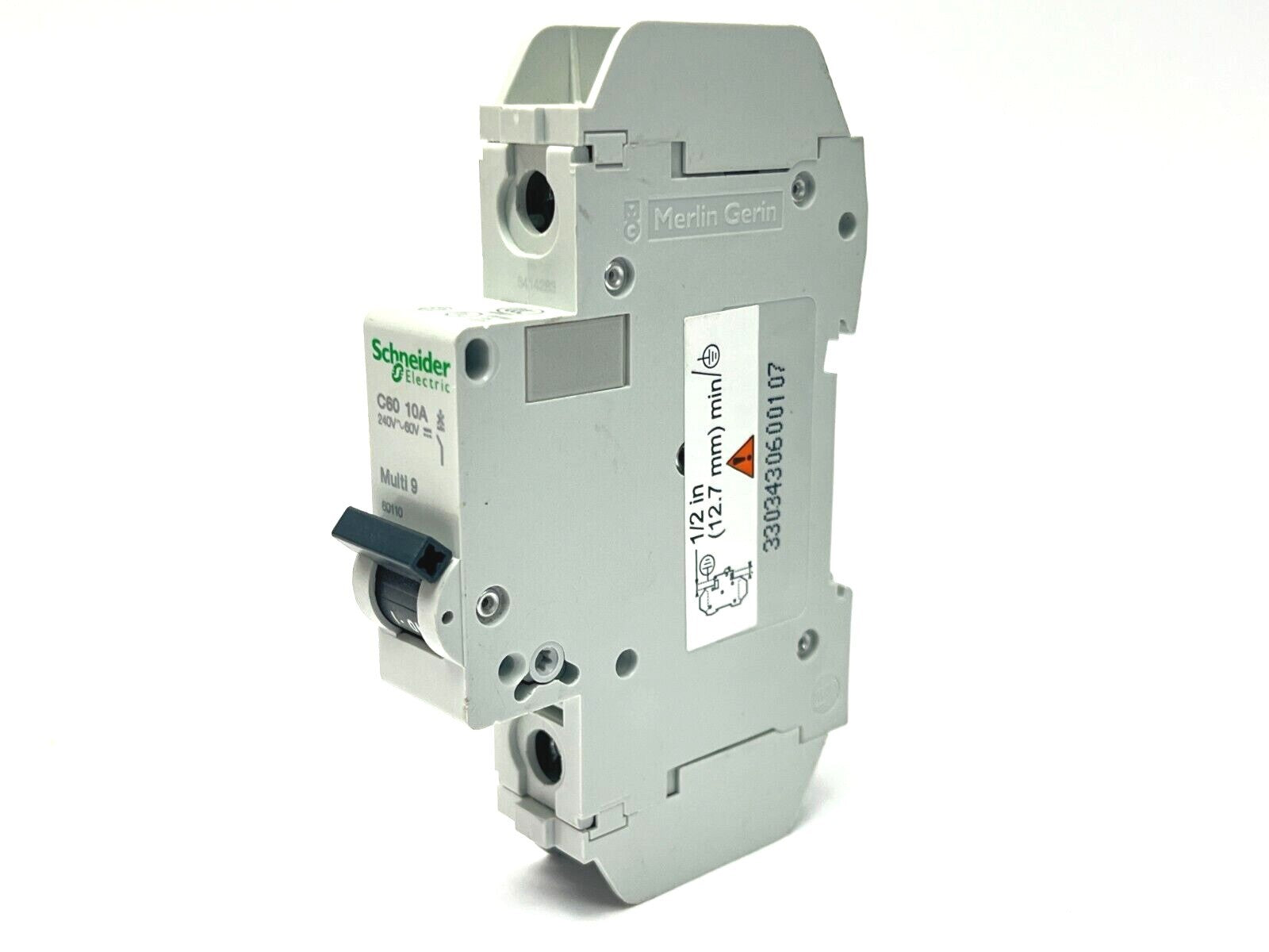 Schneider Electric 60110 Miniature Circuit Breaker Multi 9 C60 10A 240V 1-Pole - Maverick Industrial Sales