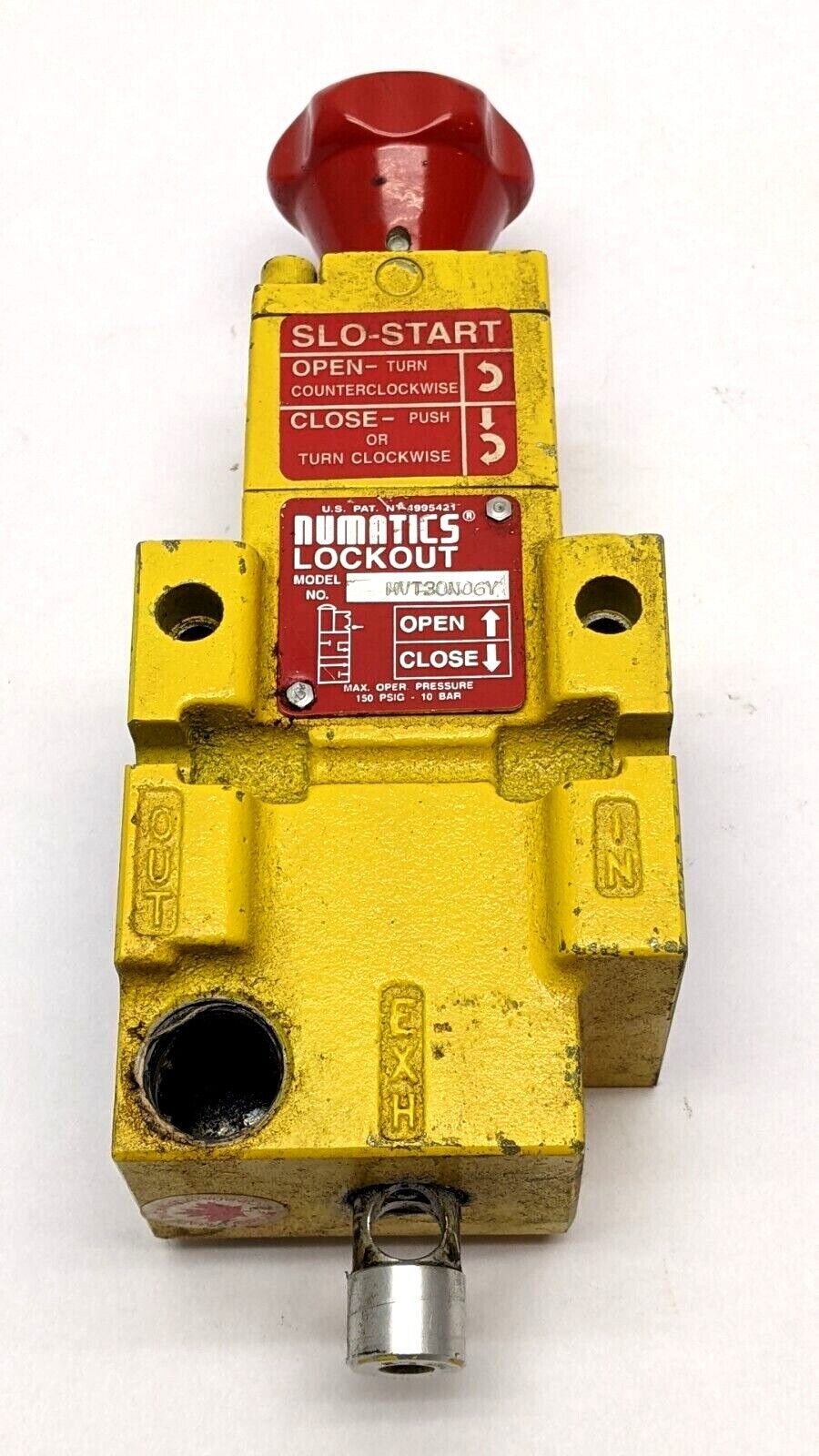 Numatics MVT30N06Y Modular Slo-Start Lockout Valve 3/4" NPT - Used - Maverick Industrial Sales