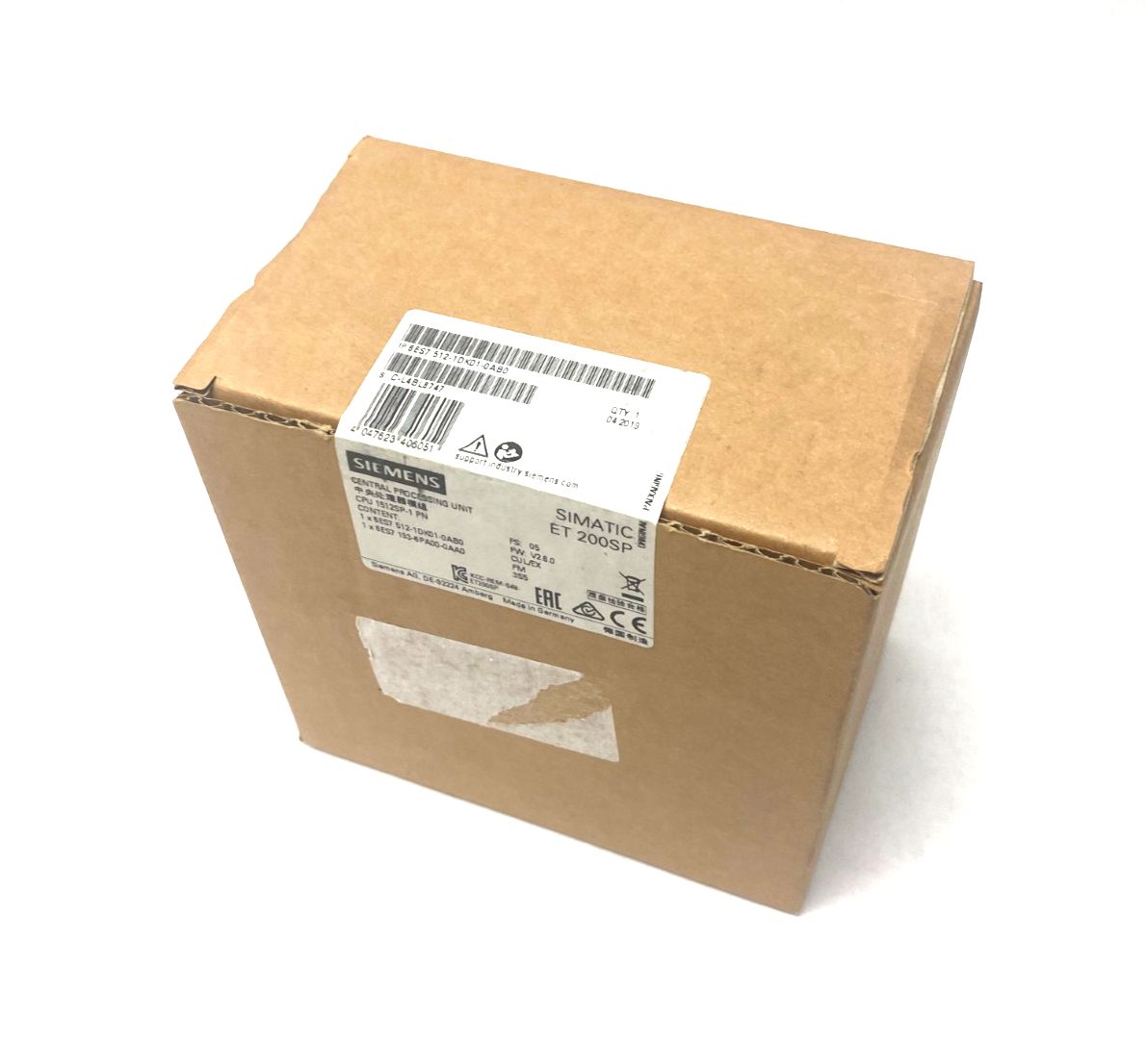 Siemens 6ES7 512-1DK01-0AB0 SIMATIC ET 200SP CPU Module 200kB 1Mb 1512SP-1 PN - Maverick Industrial Sales