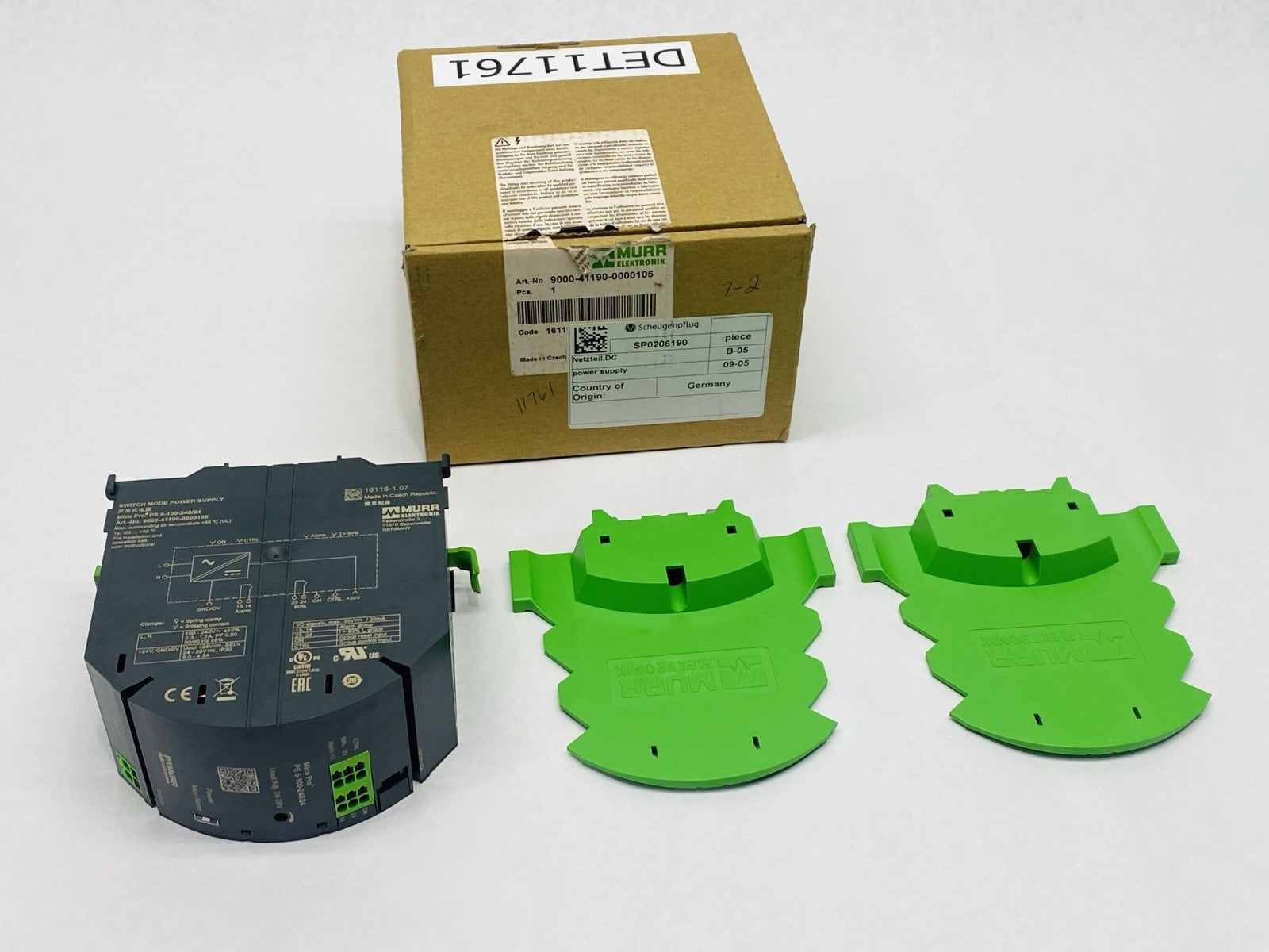Murr Elektronik Mico Pro PS 5-100-240/24 Power Supply 9000-41190-0000105 - Maverick Industrial Sales