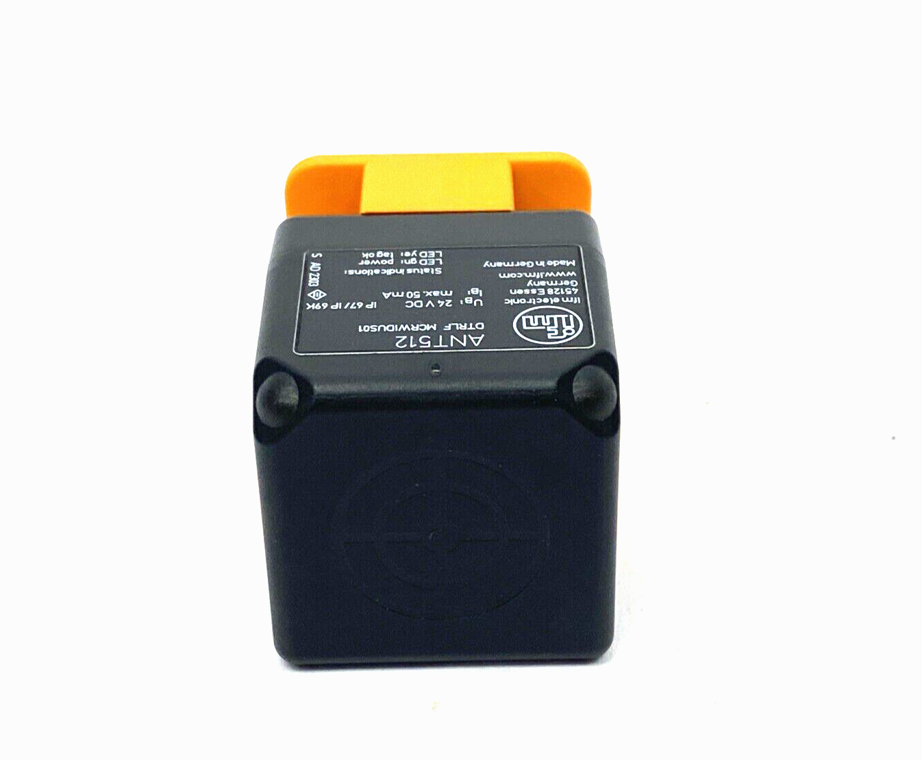ifm ANT512 RFID Read/Write Head LF, DTRLF MCRWIDUS01 - New – Open box - Maverick Industrial Sales