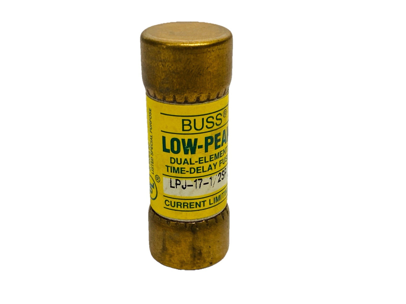 Bussmann LPJ-17-1/2SP Low-Peak Time Delay Class J Fuse 17.5A 600VAC - Maverick Industrial Sales