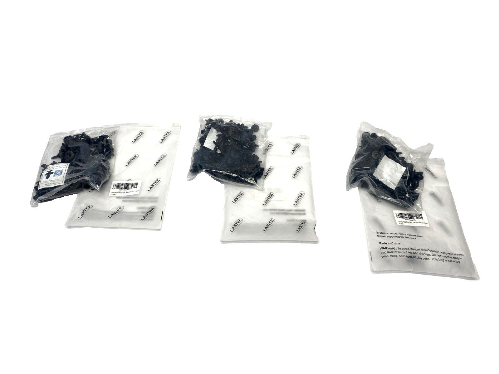Lantee X001844PFJ Retainer Clips/Rivets 15 x 12 x 6mm 90683-SA5-003 300 PCS - Maverick Industrial Sales
