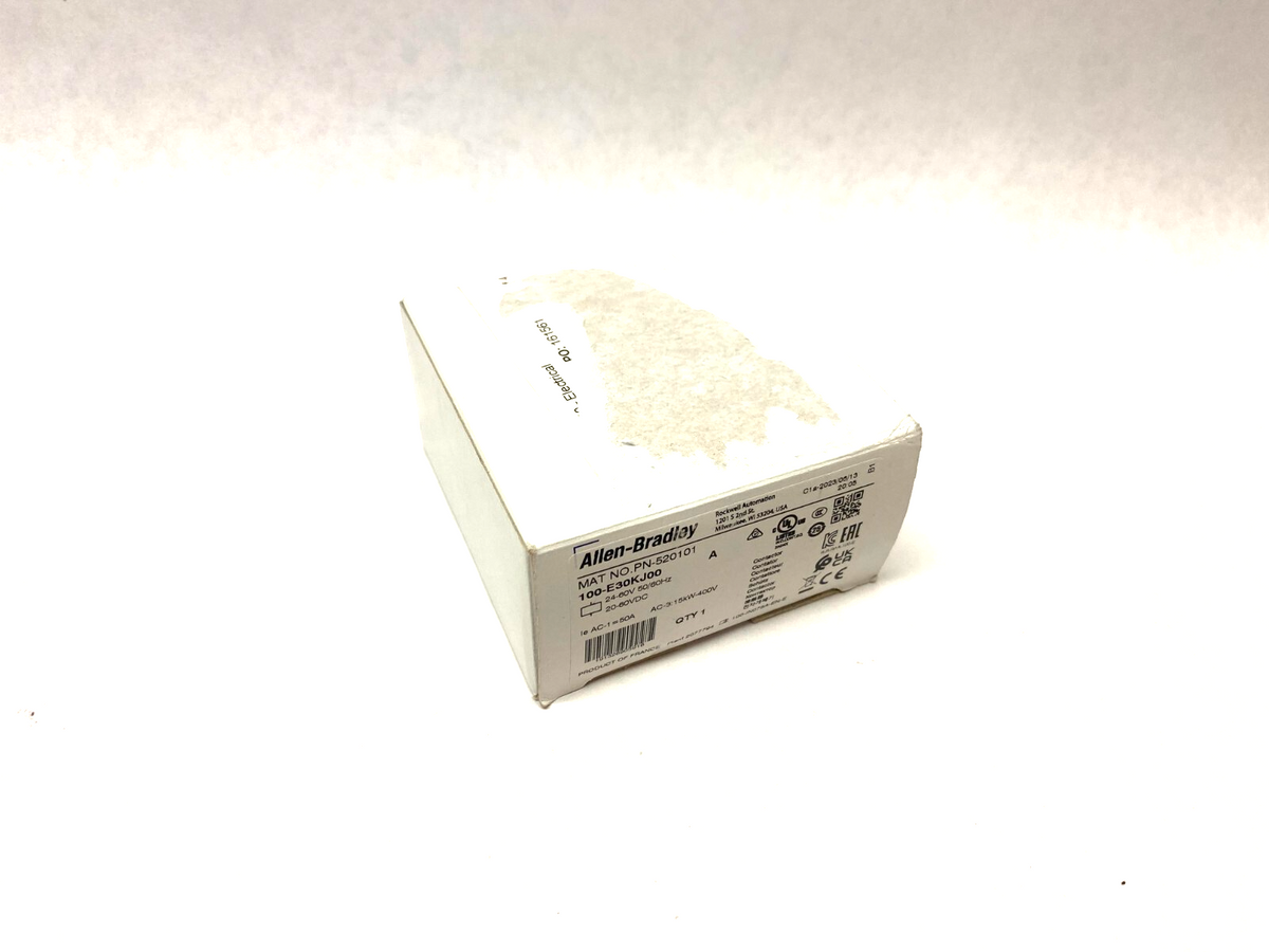 100-E30KJ00 | Allen Bradley Ser. A Non-Reversing Contactor 24-60V 50/60Hz - New Other - Maverick Industrial Sales