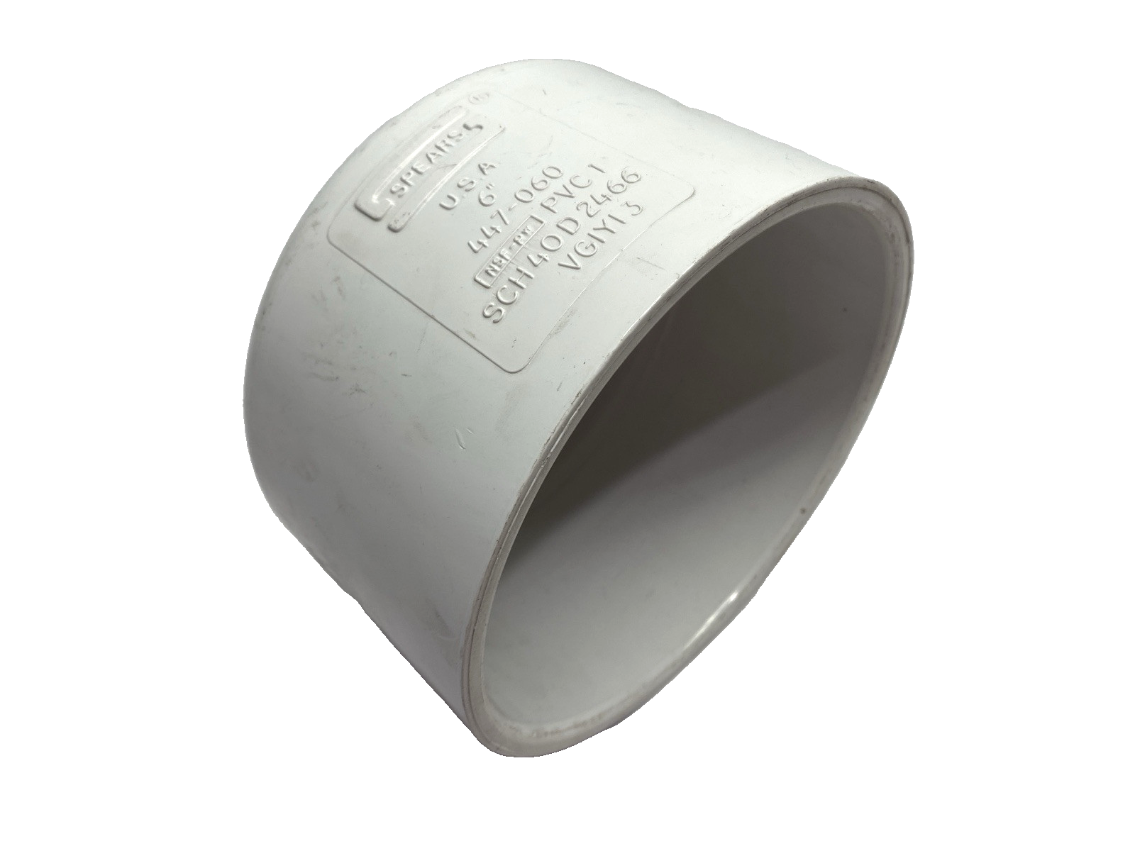 Spears 447-060 Cap Socket SCH40 6" - New – Open box - Maverick Industrial Sales