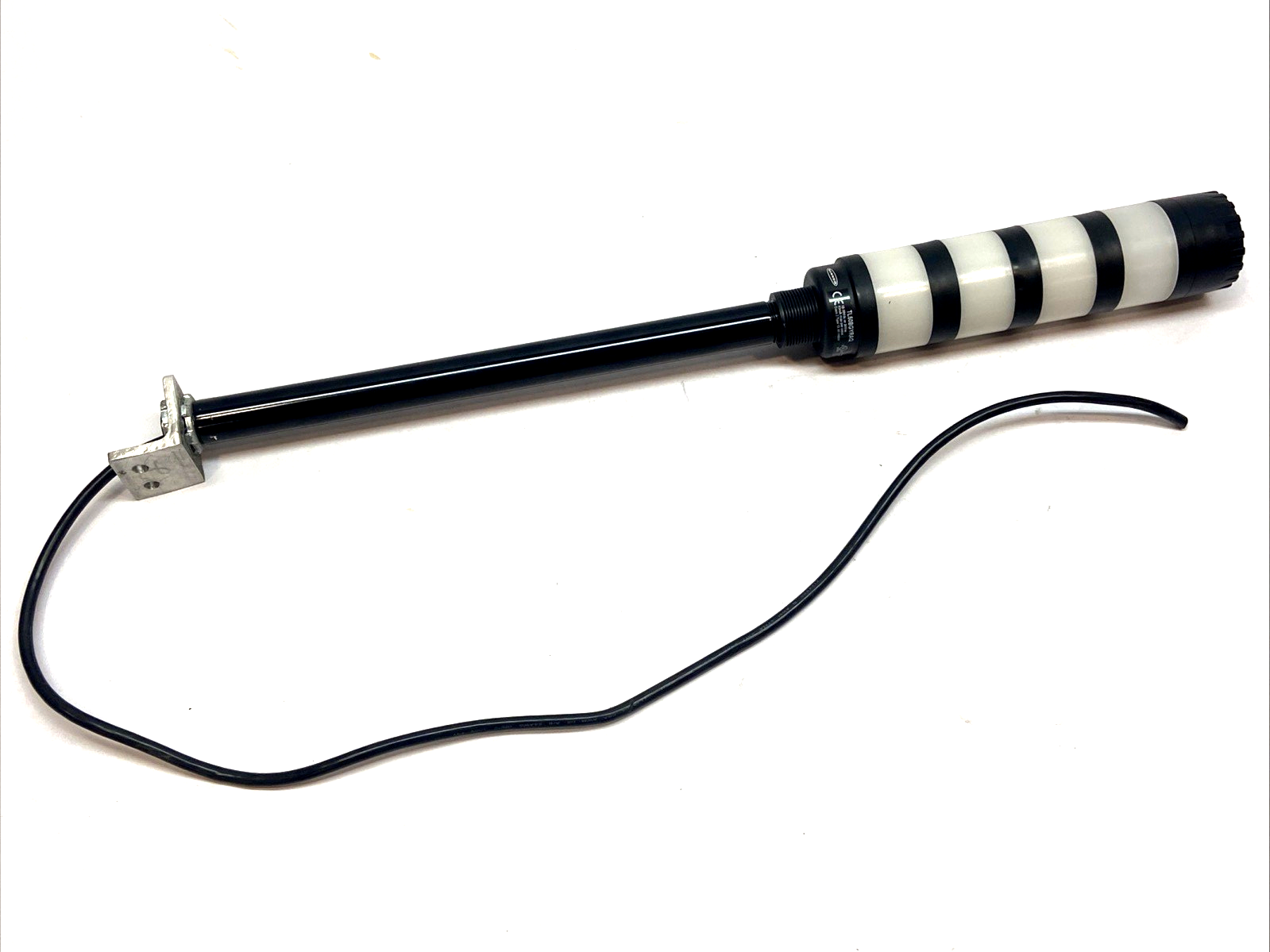 TL50BGYRAQ,83216 | Banner TL50BGYRAQ 50mm 4-Color Tower Light Audible Indicator 83216, w/ 1 FT Pole - Used - Maverick Industrial Sales