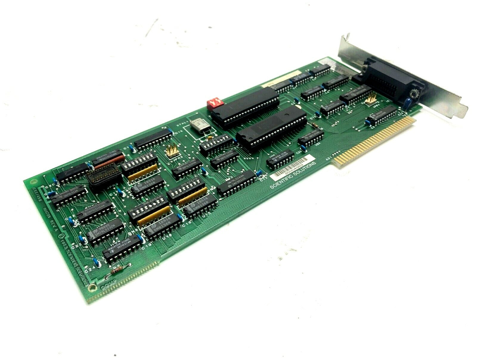 Scientific Solutions IEEE-488 Interface Card REV A 934739 Copyright 1982 - Used - Maverick Industrial Sales