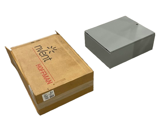 Hoffman nVent CSD20248 Single Door Enclosure, Gray Steel, 20 x 24 x 8", 77430 - Maverick Industrial Sales