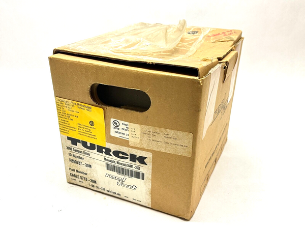Turck RB50787-30M 5713-30M Flat Devicenet Cable CSA AWM I/II A/B 25m Spool - Maverick Industrial Sales