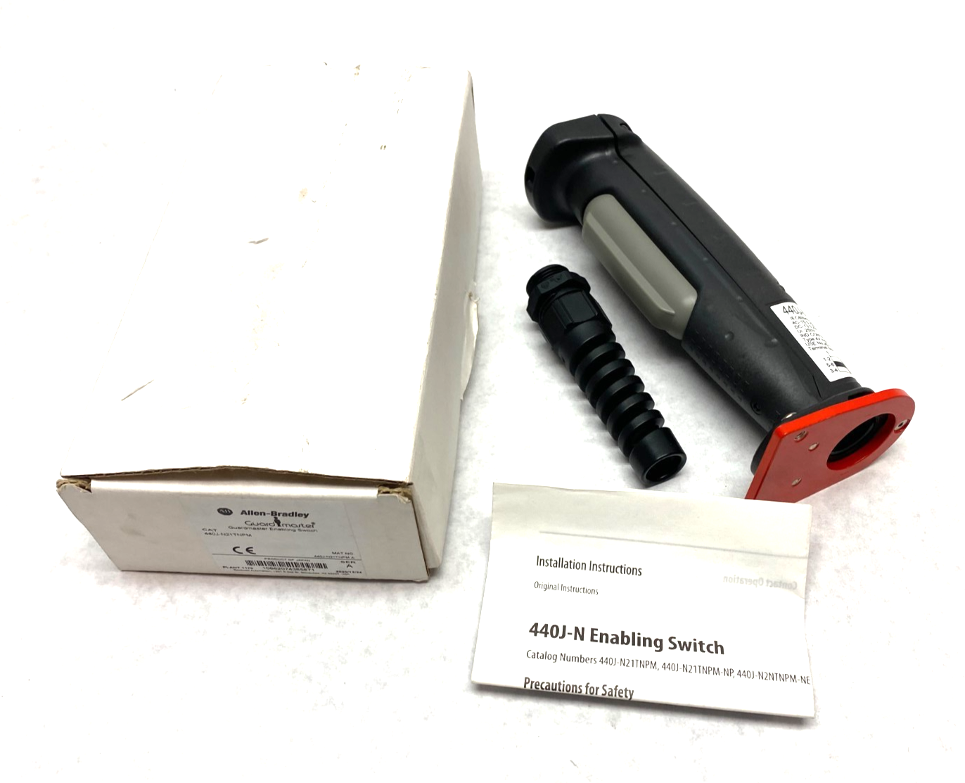 Allen Bradley 440J-N21TNPM Ser. A Guardmaster Grip Enabling Switch - Maverick Industrial Sales