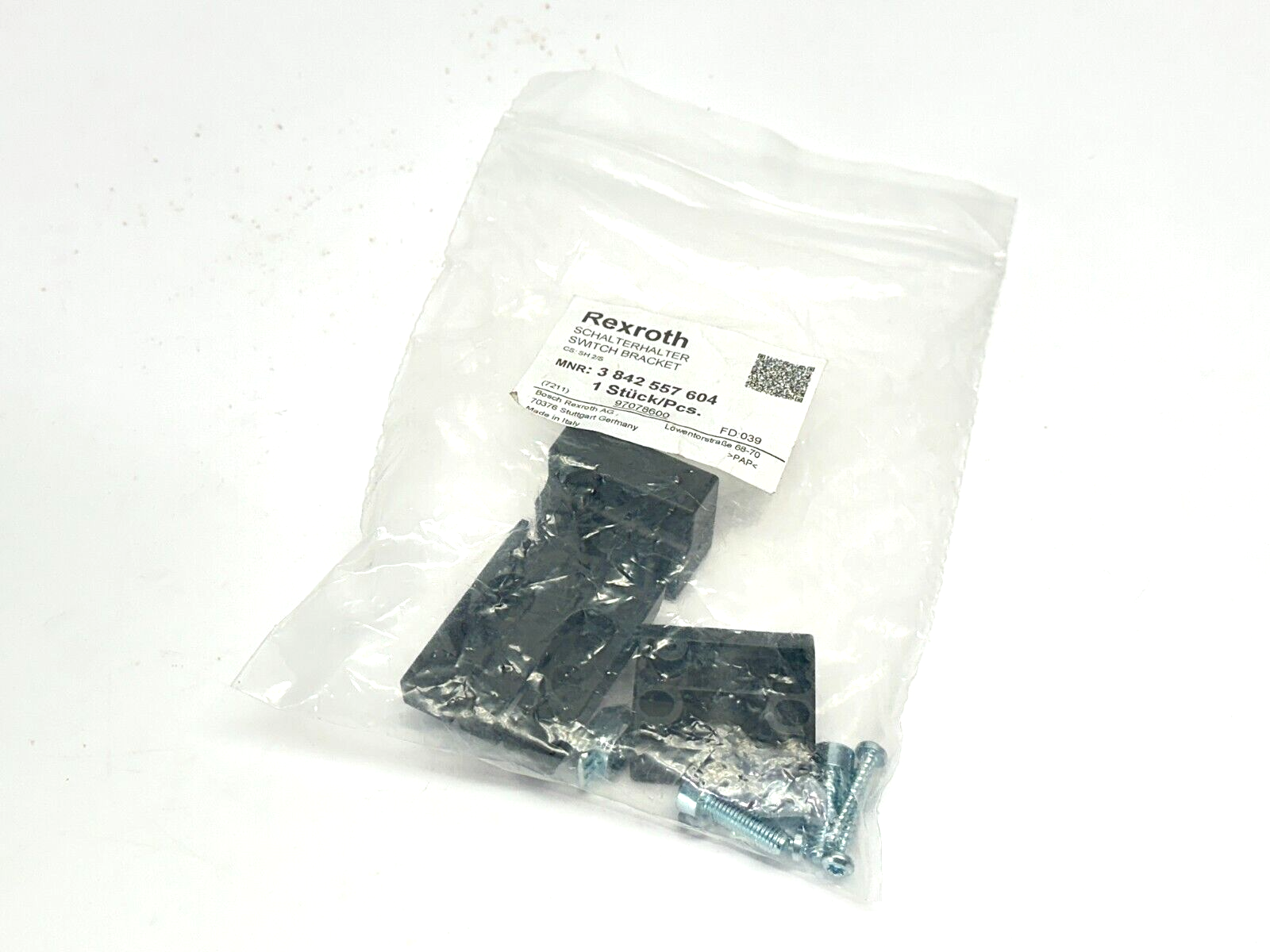 Bosch Rexroth 3842557604 Switch Bracket SH 2/S - Maverick Industrial Sales