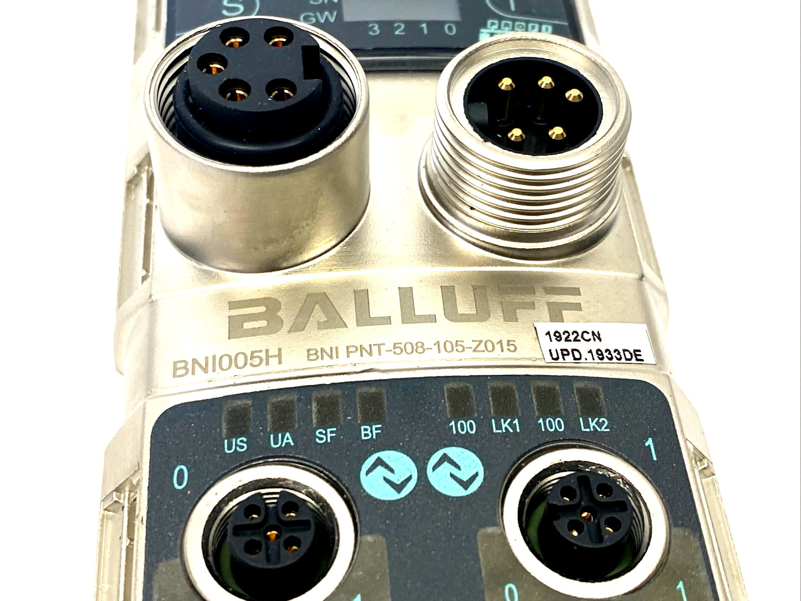 Balluff BNI005H Active Splitter I/O Master Block BNI PNT-508-105-Z015 - New – Open box - Maverick Industrial Sales