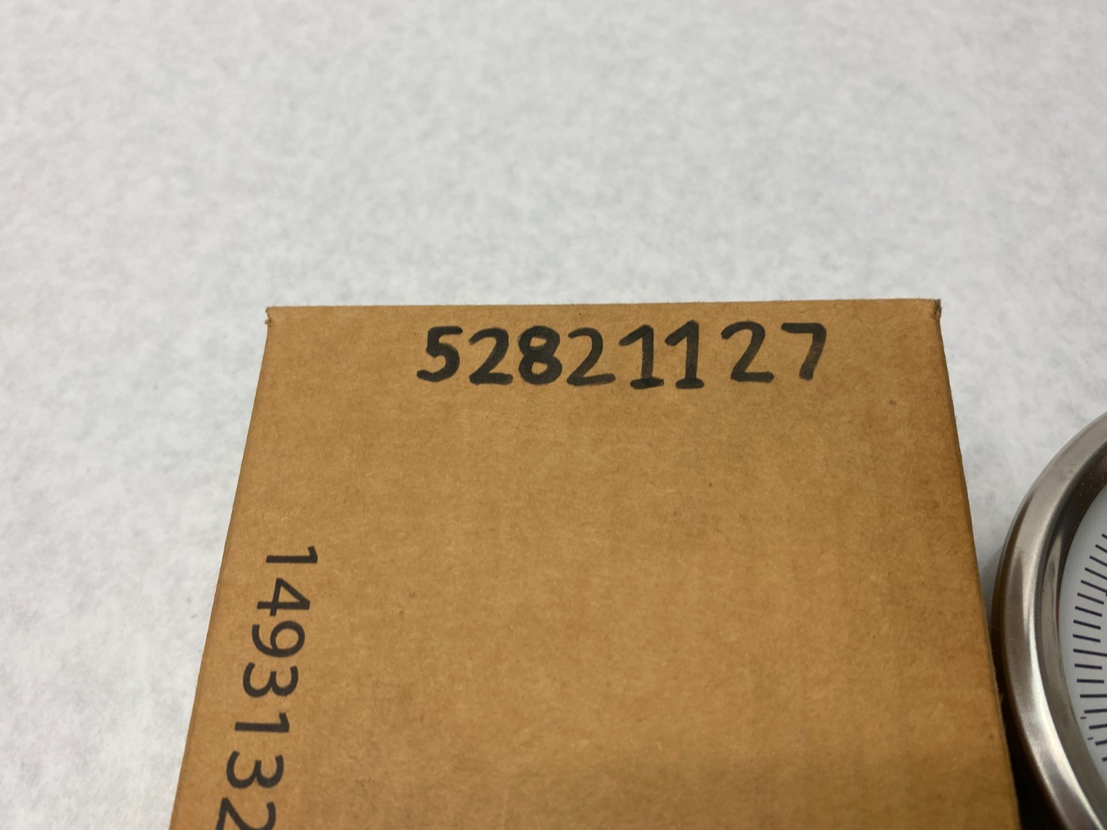 Wika 52821127 Pressure Gauge: 4" Dial, 0 to 16 psi, 1/4" Thread, BSPP, Btm Mount - Maverick Industrial Sales