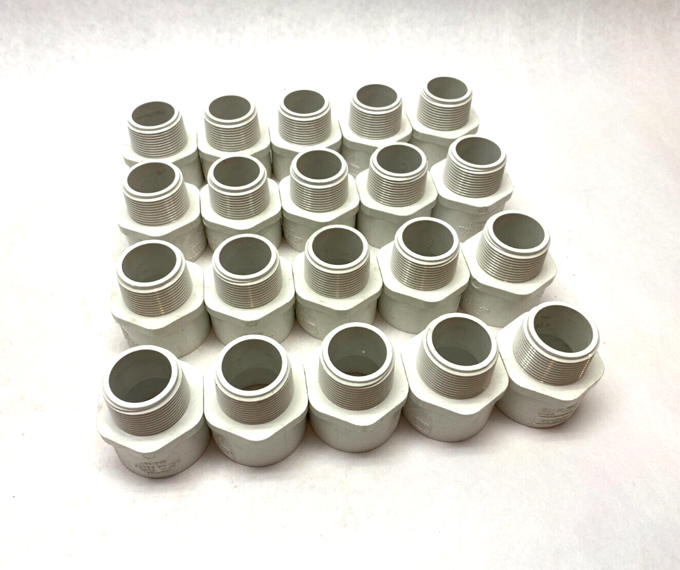 Spears 436-169 Reducing Male Adapter 1-1/4" x 1-1/2" Sch40 PVC LOT OF 20 - Maverick Industrial Sales