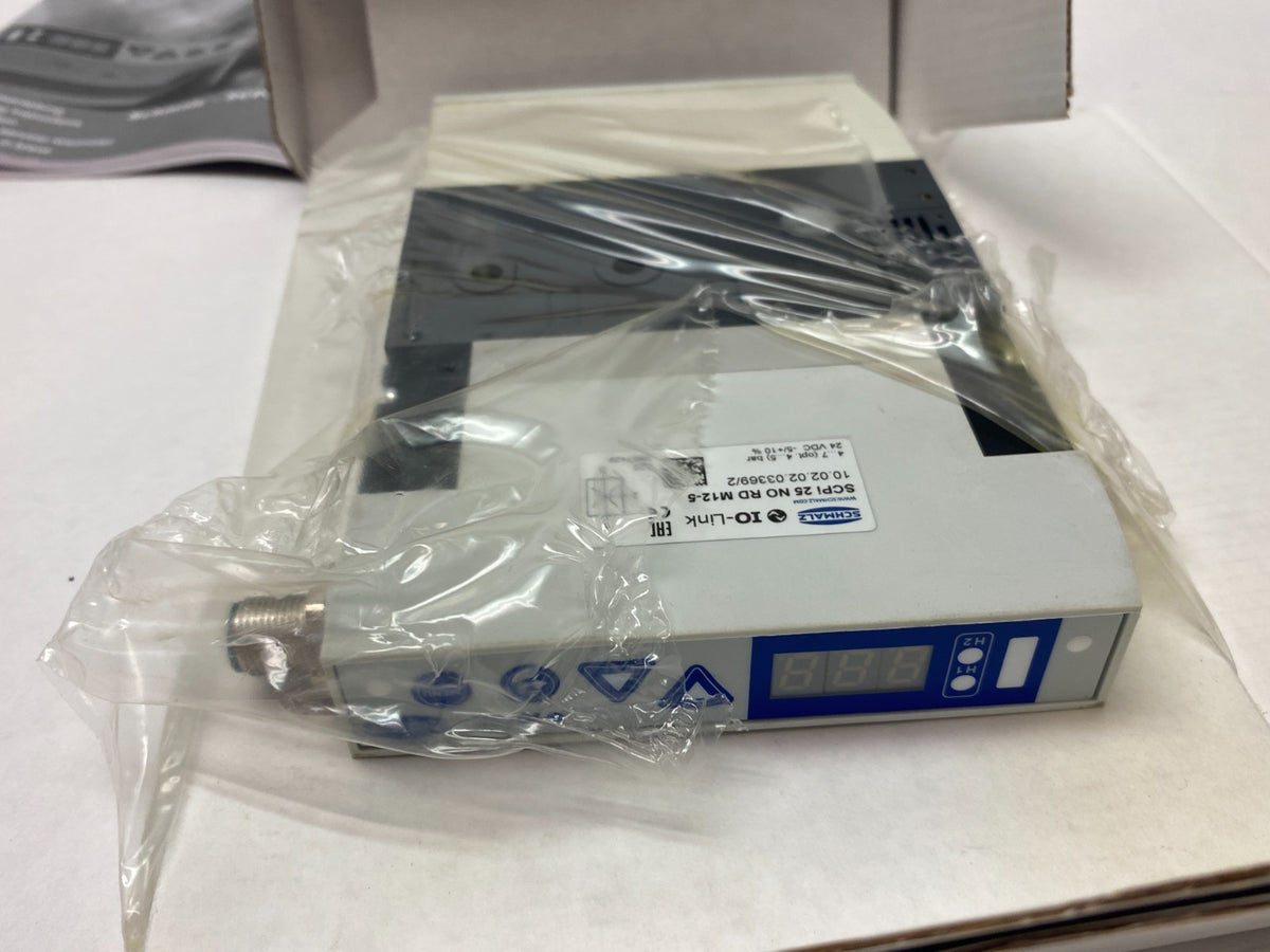 SCPi 25 NO RD M12-5, 10.02.02.03369/2 | Schmalz SCPi 25 NO RD M12-5 Compact Vacuum Ejector M12 Conn, 10.02.02.03369/2- New – Open box - Maverick Industrial Sales