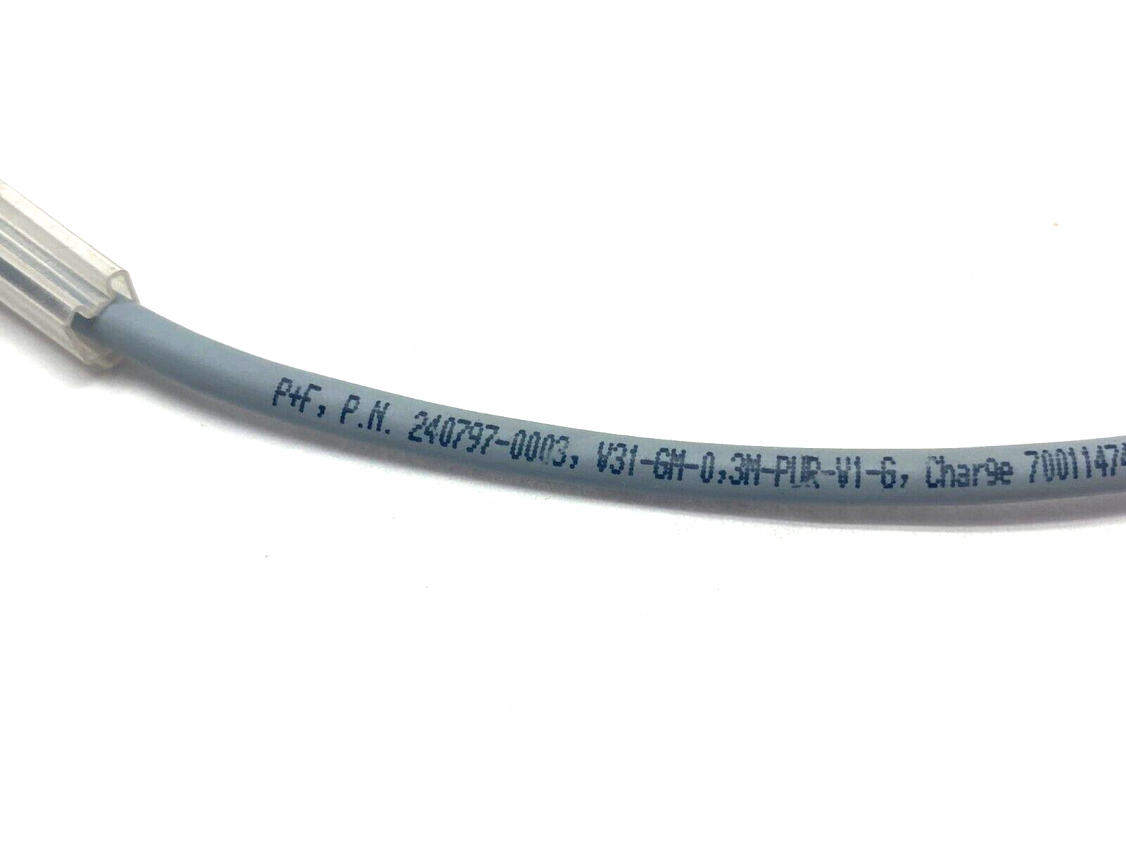 Pepperl+Fuchs V31-GM-0,3M-PUR-V1-G 4-Pin M12 Male to 4-Pin M8 Female 240797-0003 - Used - Maverick Industrial Sales