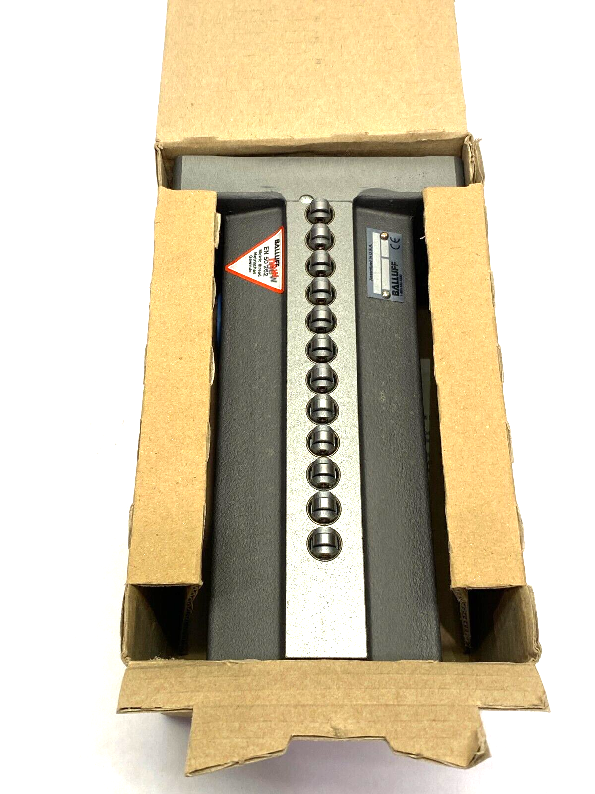 134040,BNS-819-D12-R12-100-10 | Balluff BNS-819-D12-R12-100-10 Mechanical Multi-Position Limit Switch 134040 - New – Open Box - Maverick Industrial Sales