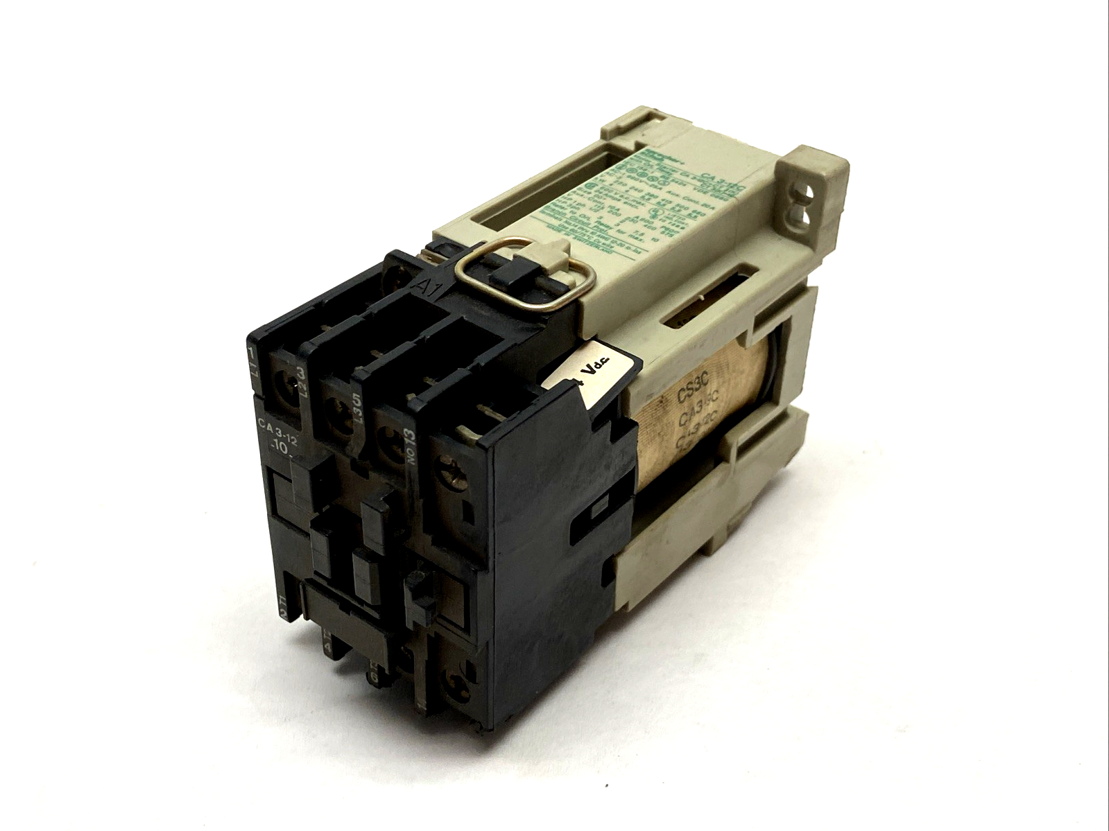 Sprecher+Schuh 3A3-12-10-24 Contactor 24VDC Coil 4-Pole CHIPPED - Maverick Industrial Sales