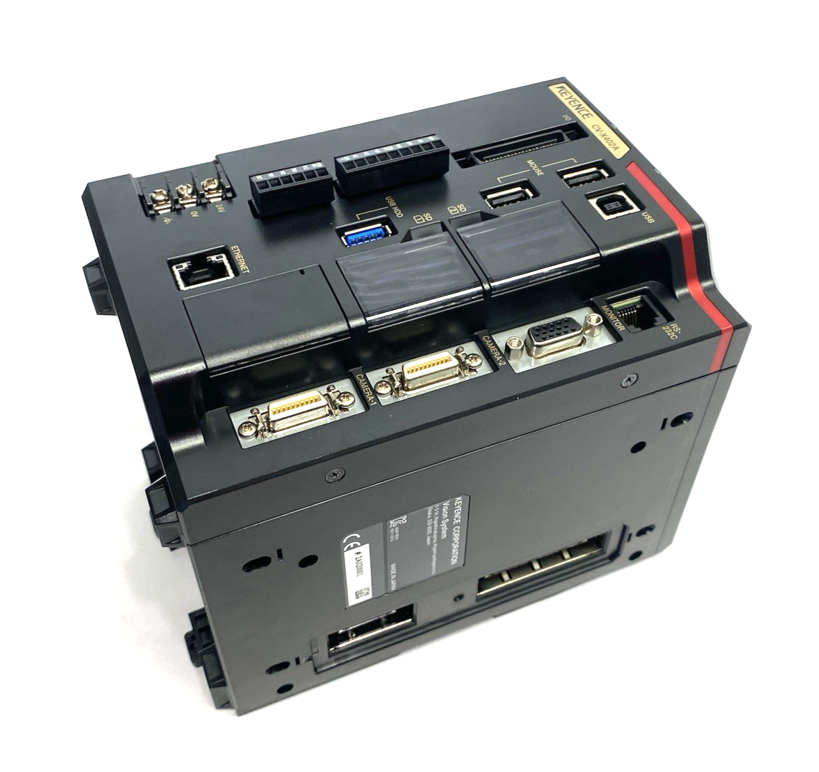 Keyence CV-X402A Intuitive Vision System Controller, 0.47M pixel Supporting Type - Maverick Industrial Sales