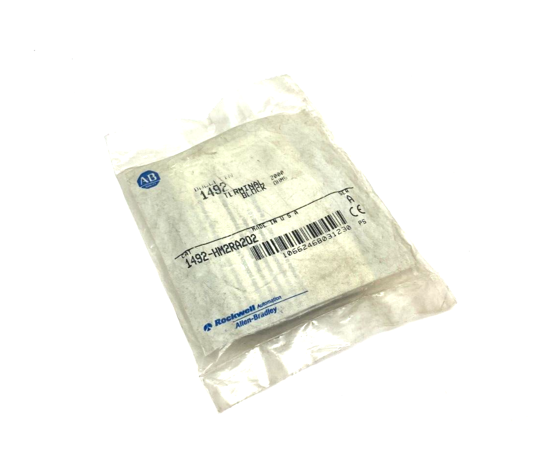 1492-HM2RA202 | Allen Bradley Ser. A Double Circuit Resistor Terminal Block BLACK - New Other - Maverick Industrial Sales