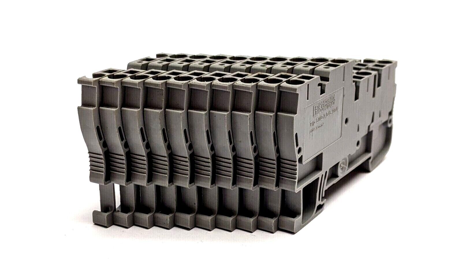 Phoenix Contact Typ STIO 2,5/3-2B/L Terminal Block 3209015 LOT OF 10 - Used - Maverick Industrial Sales