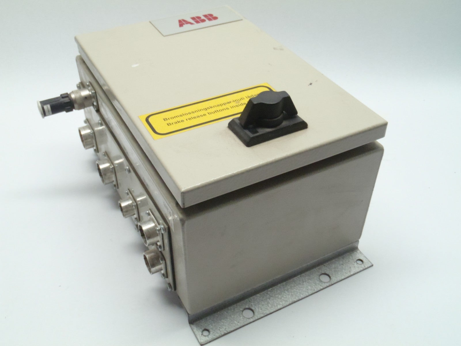 ABB 3HXD 0100-89/0 Enclosure Motor Brake Stop 12" x 8" x 7" - Maverick Industrial Sales