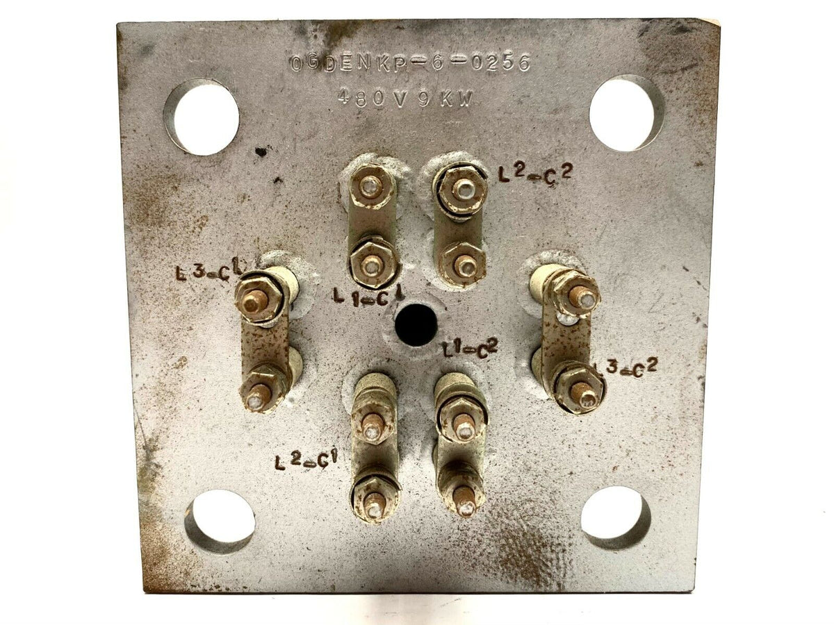 0 GDEN KP-6-0256 | Tempro Immersion Heater 6" Square 5 Element 15" Long - Used - Maverick Industrial Sales