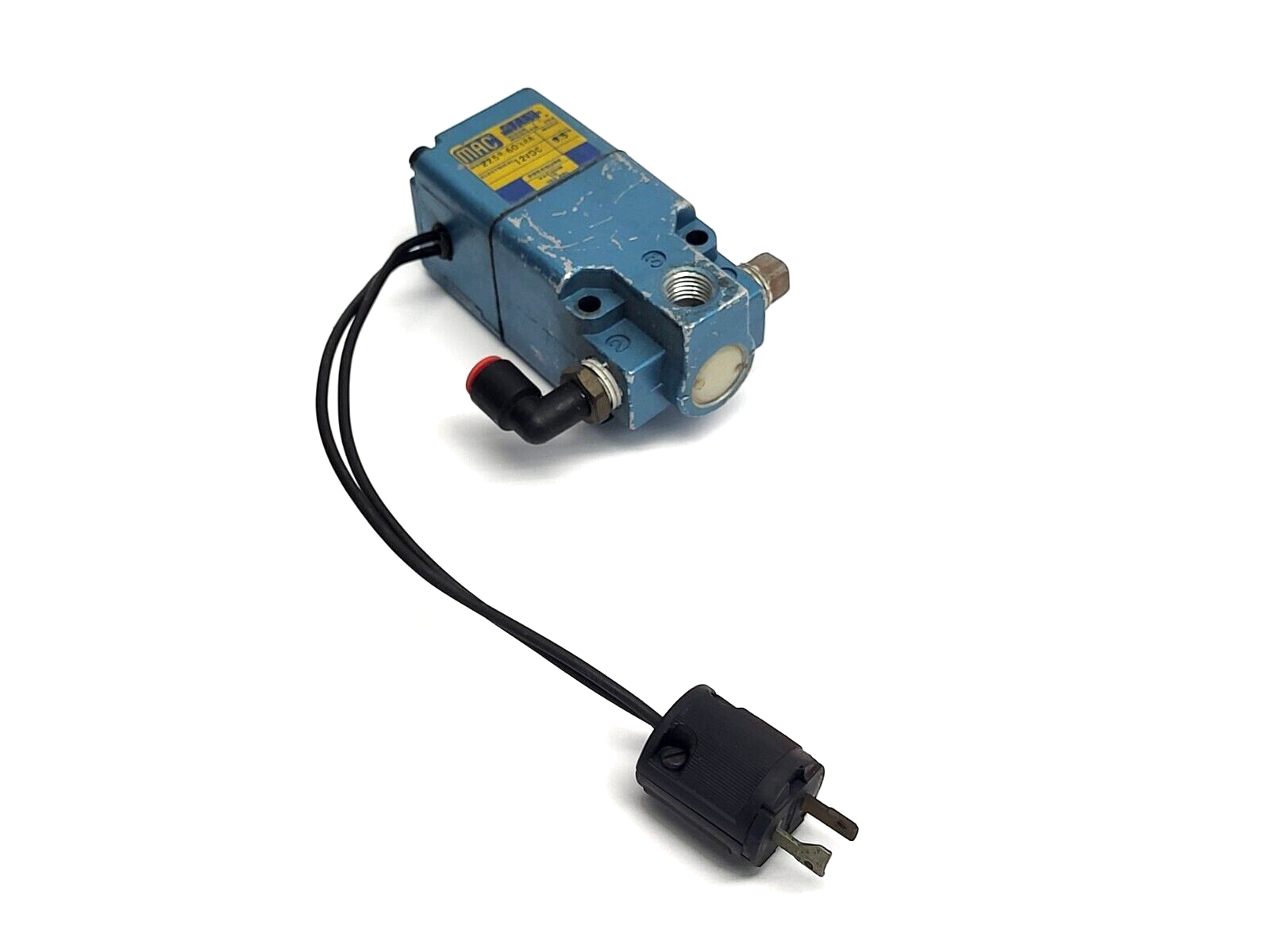 225B-603BA | MAC Valves Solenoid Valve 12VDC 9.5W - Used - Maverick Industrial Sales