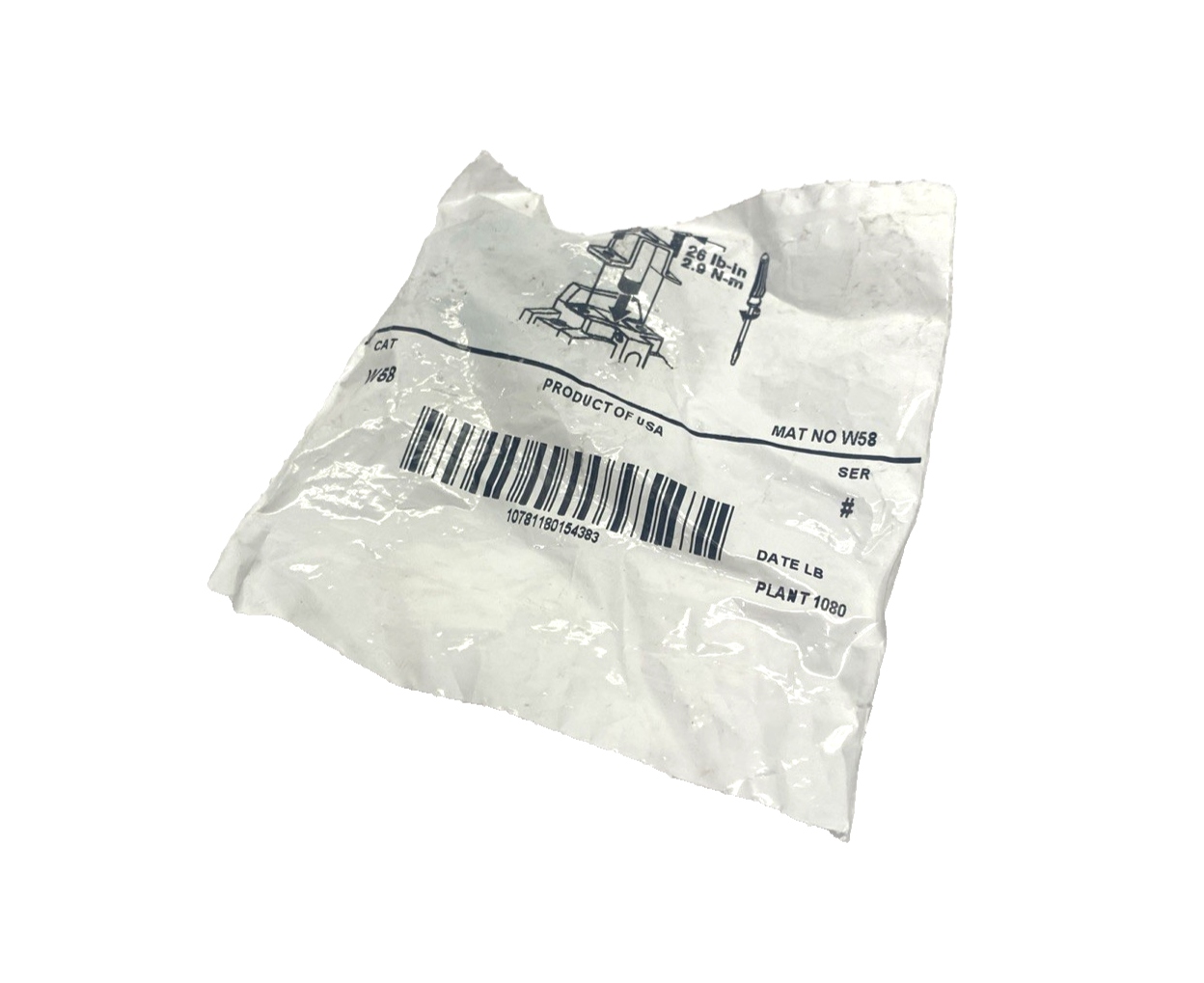 Allen Bradley W58 NEMA Overload Relay Heater Element, Class 20 - Maverick Industrial Sales