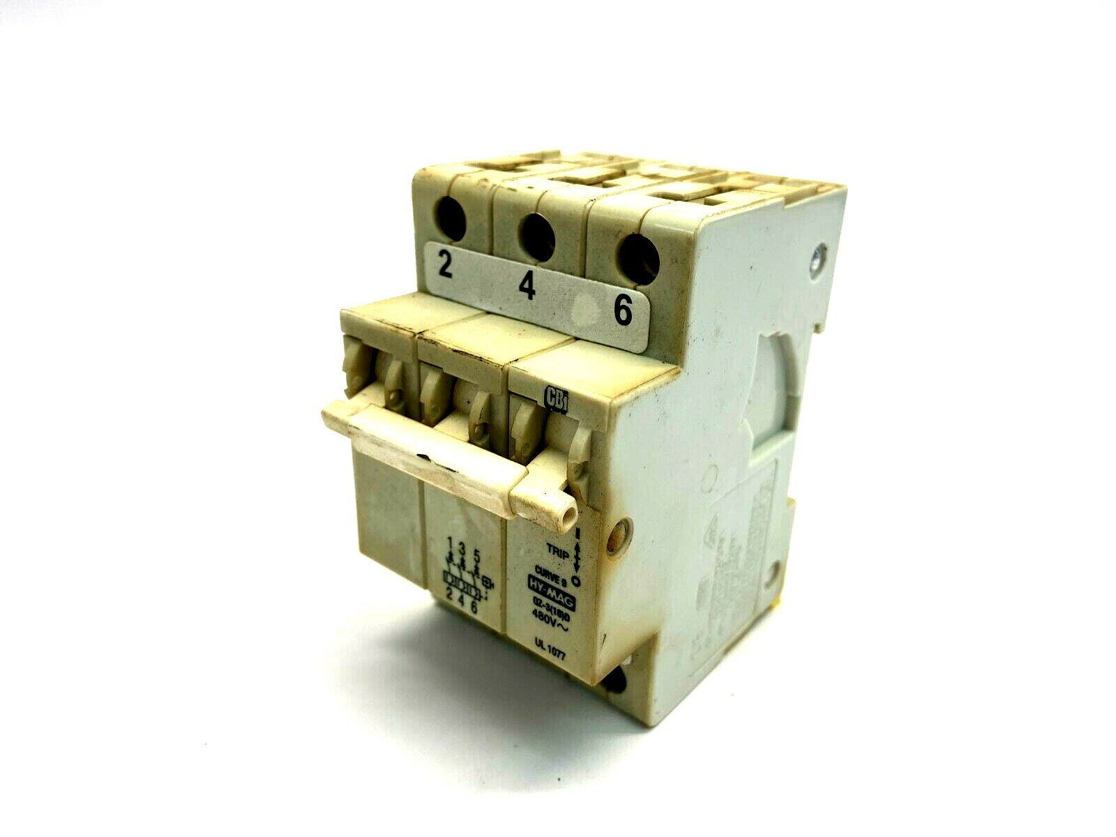 CBI QZ-3(18)D 20A Circuit Breaker 3 Pole 480V - Maverick Industrial Sales